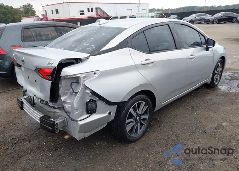 2021 Nissan Versa Sv Xtronic Cvt from USA, damaged, VIN 3N1CN8EV4ML823897